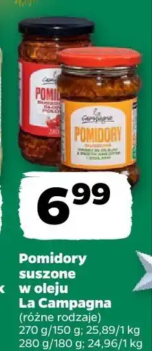 Netto Pomidory suszone w oleju La Campagna oferta