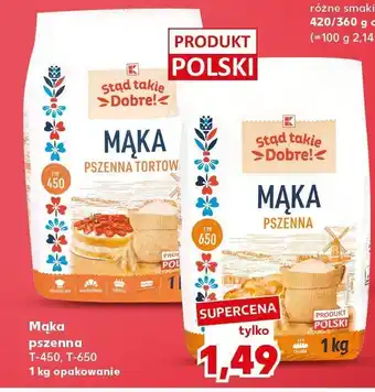 Mąka pszenna 450 K-Stąd takie Dobre!