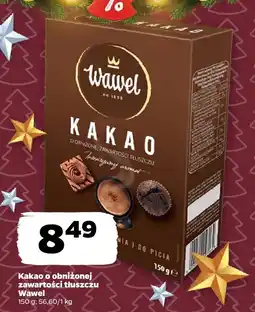 Netto Kakao o obniżonej zawartości tłuszczu Wawel oferta