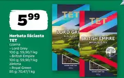 Netto Herbata liściasta TET Royal Green zielona oferta