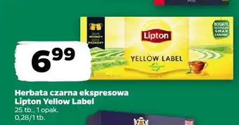 Netto Herbata czarna ekspresowa Lipton Yellow Label oferta