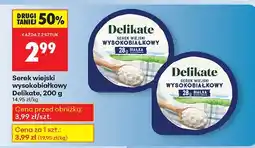 Biedronka Serek wiejski wysokobiałkowy Delikate oferta