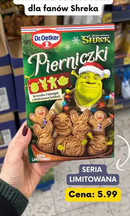 Kaufland Pierniczki Dr. Oetker Shrek - seria limitowana oferta