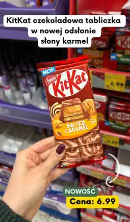 Kaufland Tabliczka czekolada KitKat Salted Caramel oferta