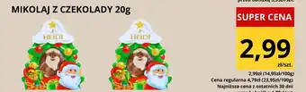 Supeco Mikołaj z czekolady Heidi 20g oferta