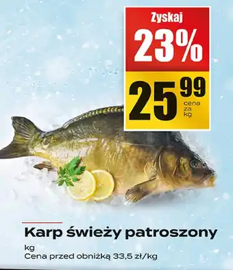 Karp świeży patroszony Supeco