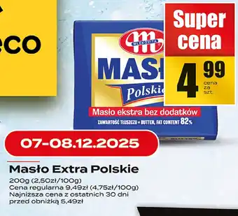 Masło Mlekovita Extra Polskie
