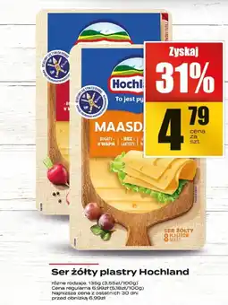 Supeco Ser żółty plastry Hochland oferta