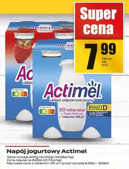 Supeco Napój jogurtowy Actimel oferta