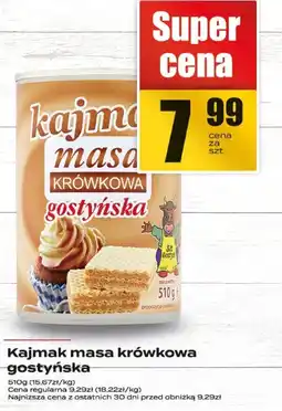 Supeco Kajmak masa krówkowa gostyńska oferta