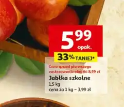 Auchan Jabłka szkolne oferta