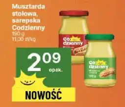 Delikatesy Centrum Musztarda stołowa, sarepska Codzienny oferta