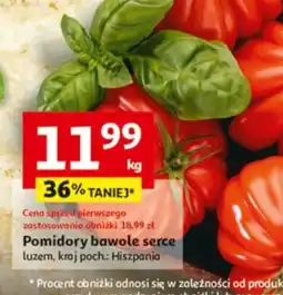 Auchan Pomidory bawole serce oferta