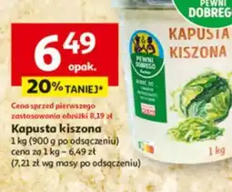 Auchan Kapusta kiszona oferta