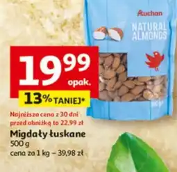 Auchan Migdały łuskane oferta