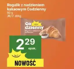 Delikatesy Centrum Rogalik z nadzieniem kakaowym Codzienny oferta