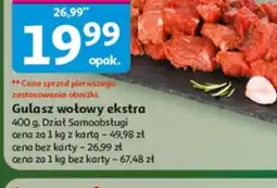 Auchan Gulasz wołowy ekstra oferta