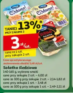 Auchan Sałatka śledziowa oferta