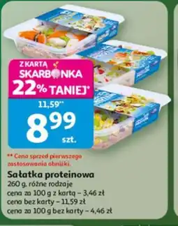 Auchan Sałatka proteinowa oferta