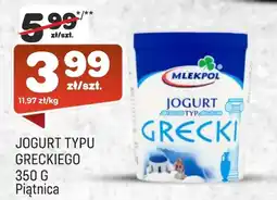 Społem Jogurt typu greckiego Mlekpol oferta