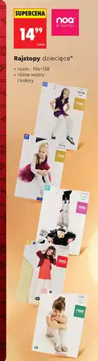 Biedronka Rajstopy dziecięce Noa oferta