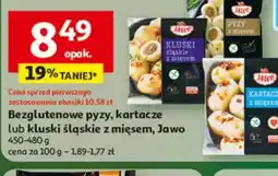 Auchan Bezglutenowe pyzy, kartacze lub kluski śląskie z mięsem oferta