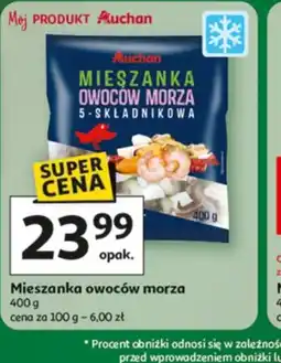 Auchan Mieszanka owoców morza oferta