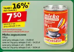 Auchan Mleko zagęszczone oferta