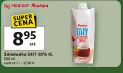 Auchan Smietanka UHT oferta