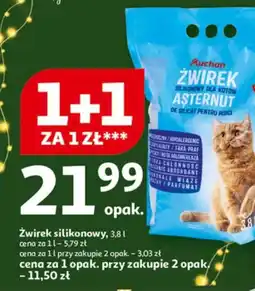 Auchan Zwirek silikonowy oferta
