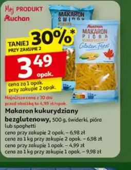 Auchan Makaron kukurydziany oferta