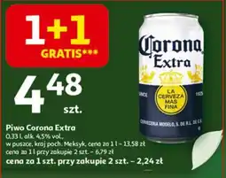 Auchan Piwo Corona Extra oferta