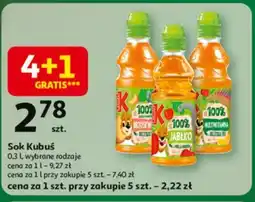 Auchan Sok Kubuś oferta