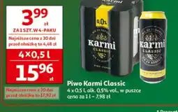 Auchan Piwo Karmi Classic oferta
