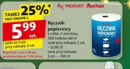Auchan Ręcznik papierowy oferta