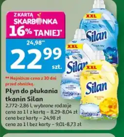 Auchan Płyn do płukania tkanin Silan oferta