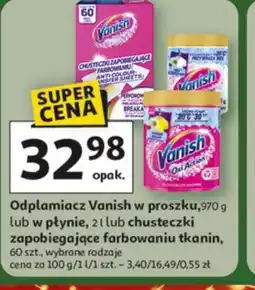 Auchan Odplamiacz Vanish oferta