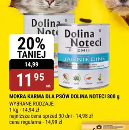 bi1 Mokra karma dla psów dolina noteci oferta