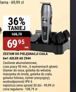 bi1 Zestaw do pielęgnacji ciała 6w1 adler ad 2944 oferta