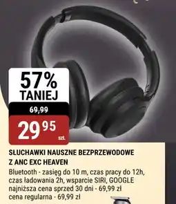 bi1 Słuchawki nauszne bezprzewodowe z anc exc heaven oferta