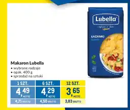 Makro Makaron Lubella oferta