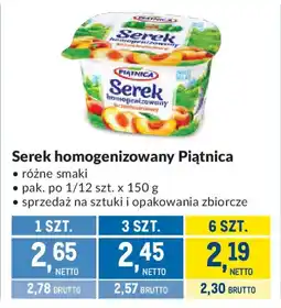 Makro Serek homogenizowany Piątnica oferta