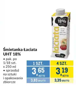 Makro Śmietanka łaciata UHT 18% oferta