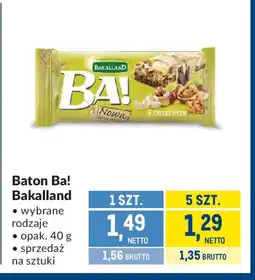Makro Baton Ba! Bakalland oferta