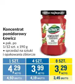 Makro Koncentrat pomidorowy Łowicz oferta