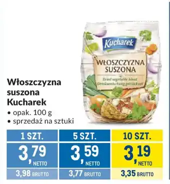 Makro Włoszczyzna suszona Kucharek oferta