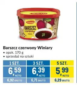 Makro Barszcz czerwony Winiary oferta