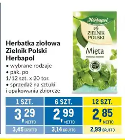 Makro Herbatka ziołowa Zielnik Polski Herbapol oferta