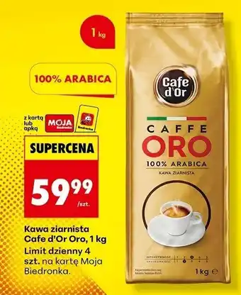 Kawa ziarnista Cafe d'Or Oro, 1 kg