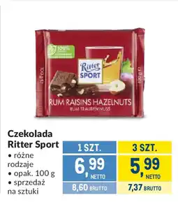 Makro Czekolada Ritter Sport oferta